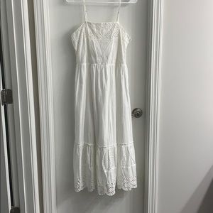 White Midi Dress